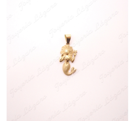 COLGANTE 18KTS SIRENA                                                                               