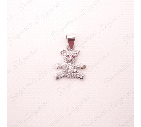 COLGANTE 18KTS BL.CIRCO OSO                                                                         