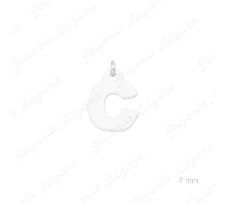 COLGANTE PLATA CHARMS  LETRA A