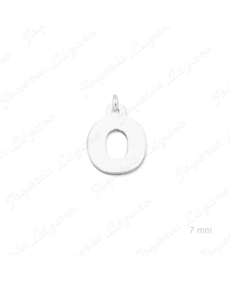 COLGANTE PLATA CHARMS LETRA O                                         