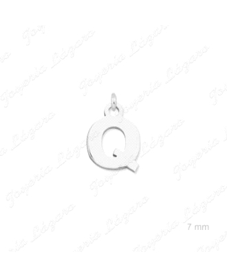 COLGANTE PLATA CHARMS LETRA Q                                         