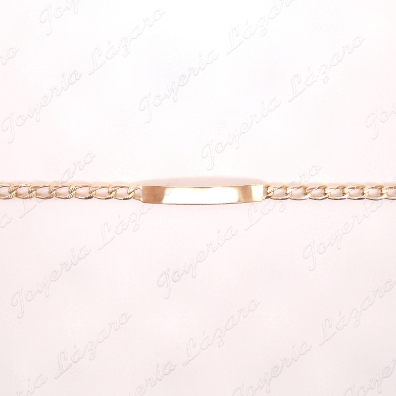 ESCLAVA ORO 18KT OCASION BARBADA MACIZA  5MM                                                        