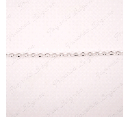 PULSERA PLATA ROLO PEQUEÑO                                                                          