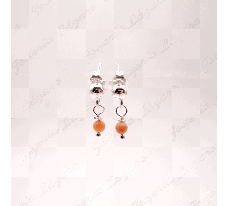 PEND. LARGOS PLATA BOLITA CORAL PRESION