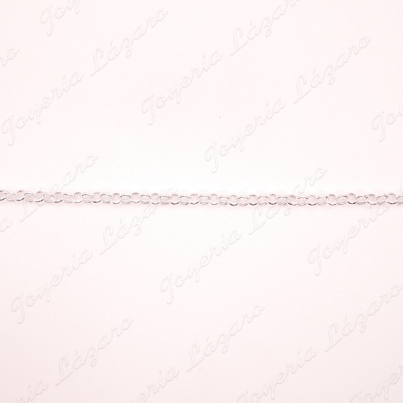 PULSERA PLATA ROLO 3MM                                                                              