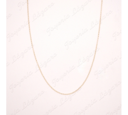 CADENA 50 CM. ORO 18 KTS ROLO LIGERA 1.5MM