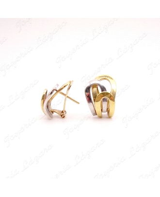 PEND. ORO 18KT OCASION BICOLOR 3 COCAS C. OMEGA                                                     