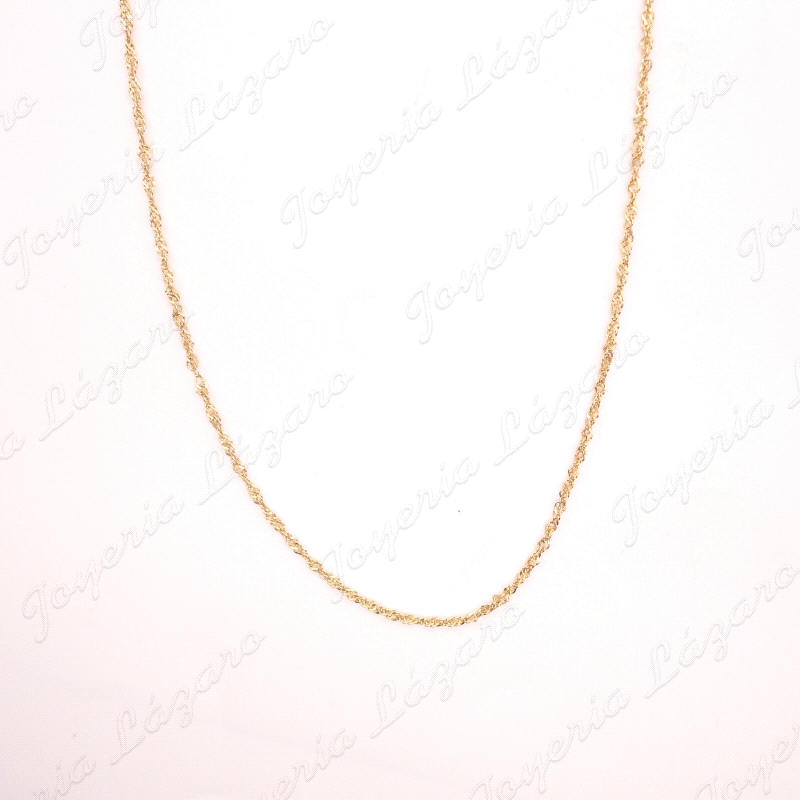 CADENA 45 CM. ORO 18KT OCASION SINGAPUR                                                             