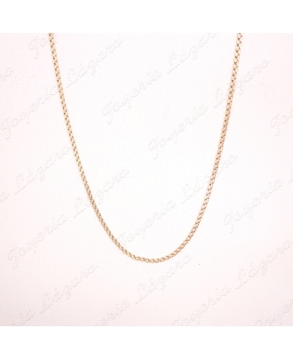 CADENA 40 CM. ORO 18KT OCASION BARBADA DOBLE                                                        