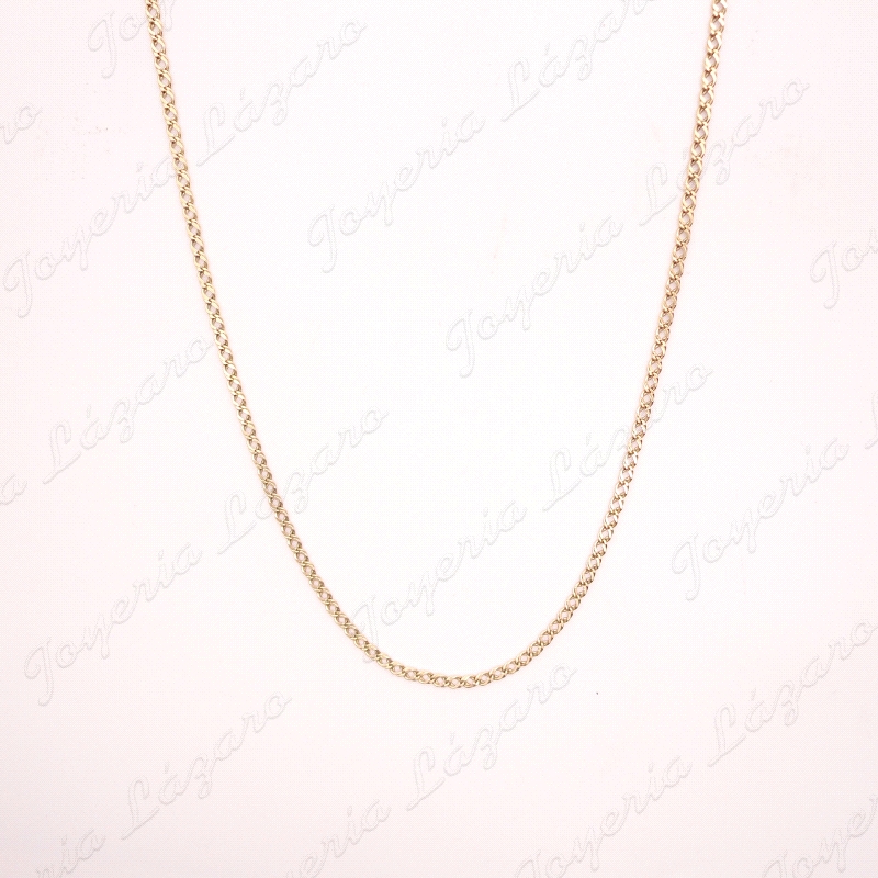 CADENA 40 CM. ORO 18KT OCASION BARBADA DOBLE                                                        