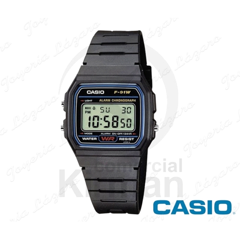 RELOJ CASIO F-91W.1