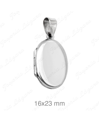 COLGANTE PLATA OVAL PLANO LISO                                                                      