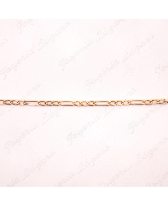 PULSERA ORO 18KT OCASION 3x1 3MM 18CM                                                               