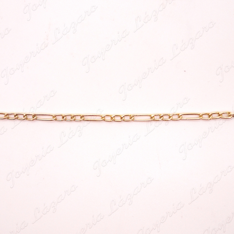 PULSERA ORO 18KT OCASION 3x1 3MM 18CM                                                               