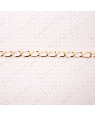 PULSERA ORO 18KT OCASION BARBADA CUADRADA 6MM                                                       