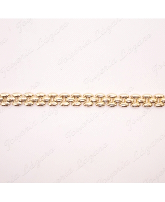 PULSERA ORO 18KT OCASION SEMIRIGIDA CIERRE CAJA+OCHO                                                