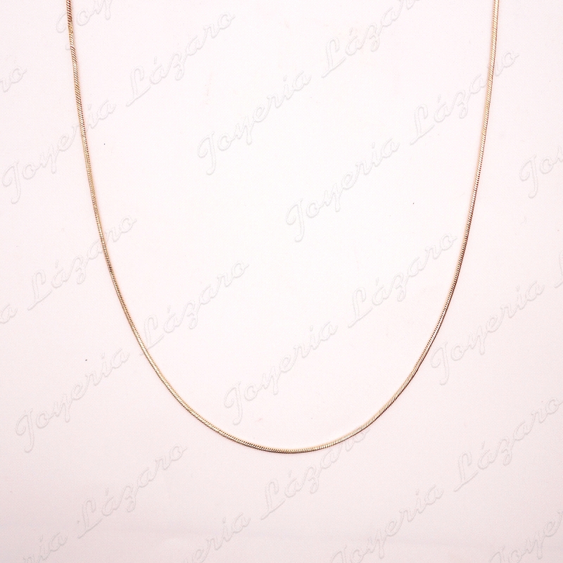 CADENA 55 CM. ORO 18KT OCASION COLA DE RATON                                                        