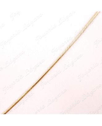 CADENA 55 CM. ORO 18KT OCASION COLA DE RATON                                                        