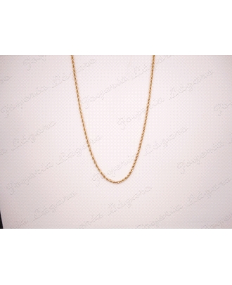 CADENA 50 CM. ORO 18KT OCASION CORDON FINO                                                          