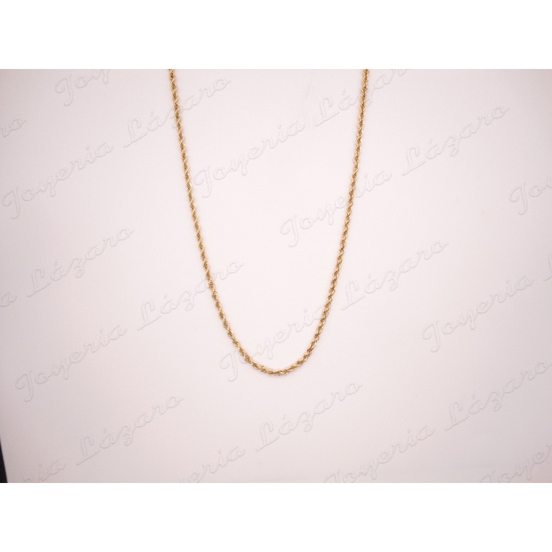 CADENA 50 CM. ORO 18KT OCASION CORDON FINO                                                          