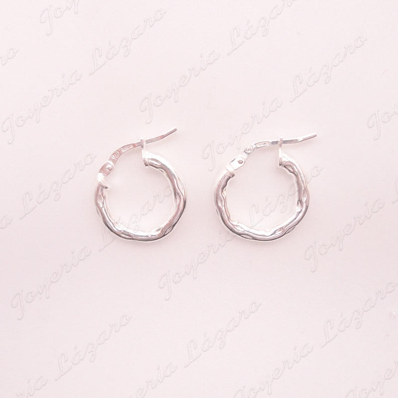 PEND. AROS PLATA PEQUEÑO VISAGRA 16MM                                                               