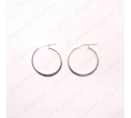 PEND. AROS PLATA PLANOS LISOS 26MM