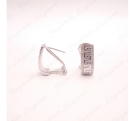 PEND. PLATA OMEGA GRECA CIRCONITAS                                                                  