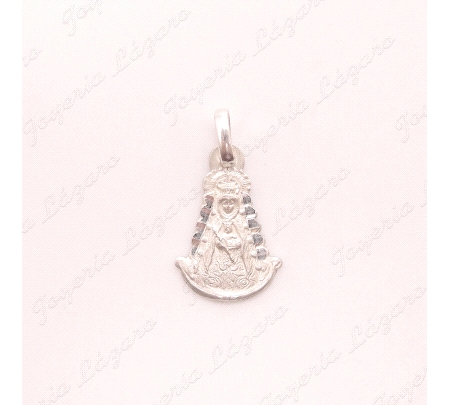 MEDALLA PLATA 19MM VIRGEN ROCIO                                                                     