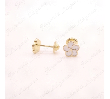 PEND. TORN. ORO 18 KTS MARGARITA NACAR