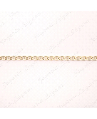 PULSERA ORO 18KT OCASION ESLABON BARCO 4.5MM                                                        