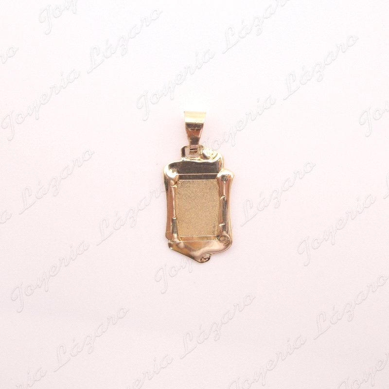 PLACA ORO 18KT OCASION pergamino 11x18                                                              