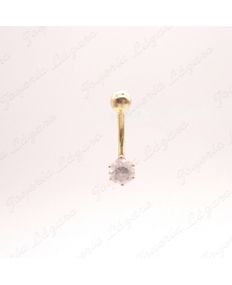 PIERCING ORO 18KT OCASION OMBLIGO CIRCO 6MM 6GARRAS                                                 