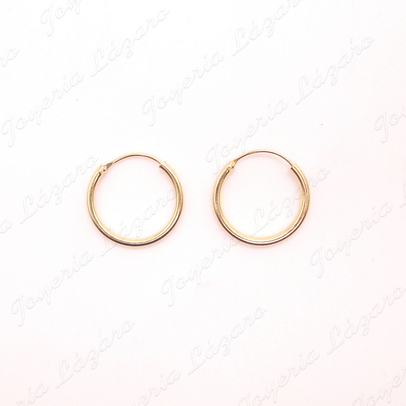 PEND. AROS PLATA  CHAPADA ORO TUBO 2X16M                                                            