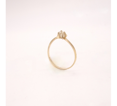SORTIJA ORO 18KT OCASION SOLITARIO
