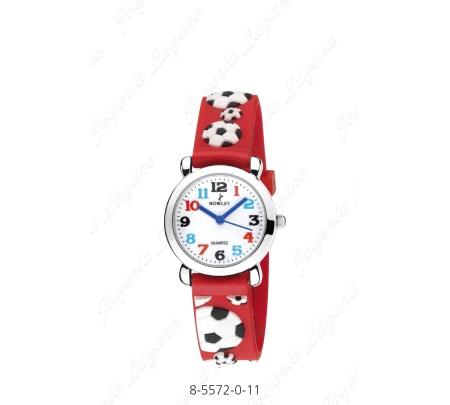 NOWLEY RELOJ KIDS ROJO FUTBOL                                                                       