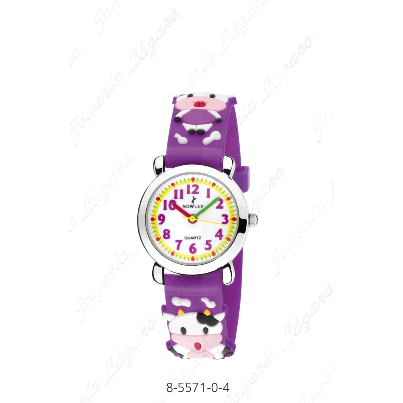 NOWLEY RELOJ FUCSIA VAQUITA                                                                         