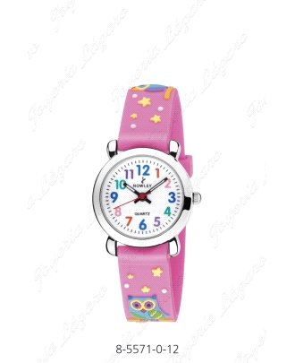 NOWLEY RELOJ KIDS ROSA BUHOS                                                                        