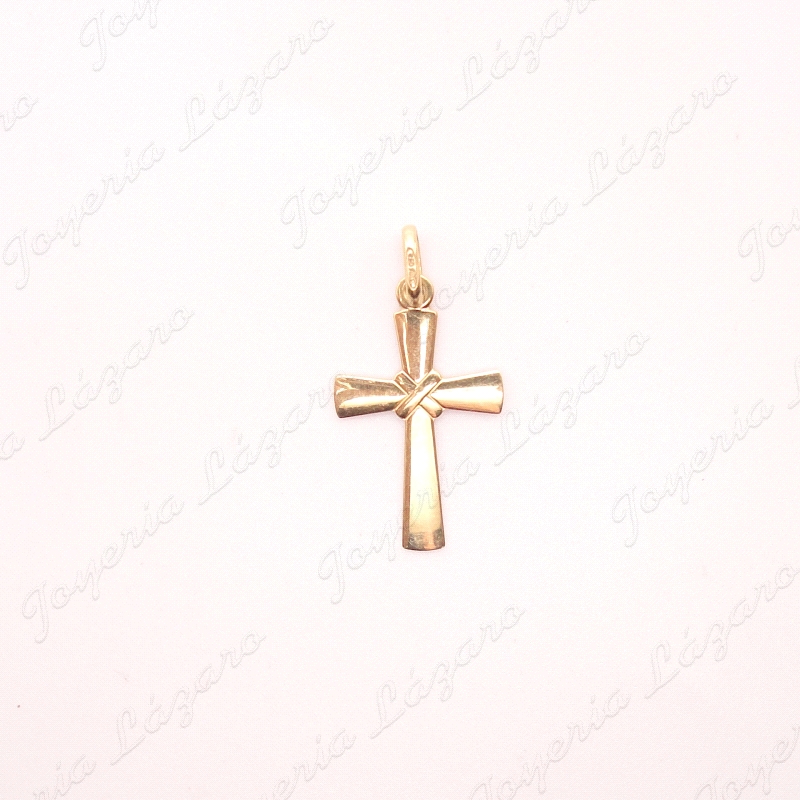 CRUZ ORO 18KT OCASION  lisa 14x22mm                                                                 