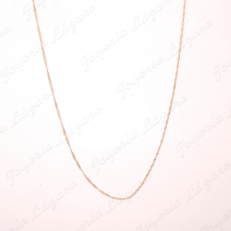 CADENA 60 CM. ORO 18KT OCASION SIGAPUR FINA                                                         