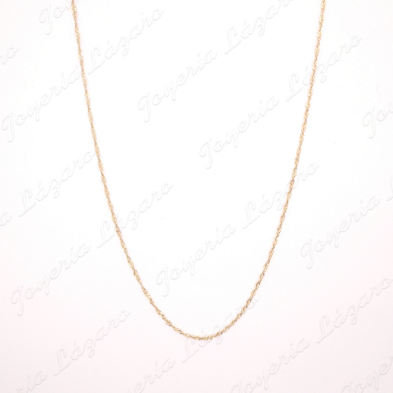 CADENA 50 CM. ORO 18KT OCASION singapur                                                             