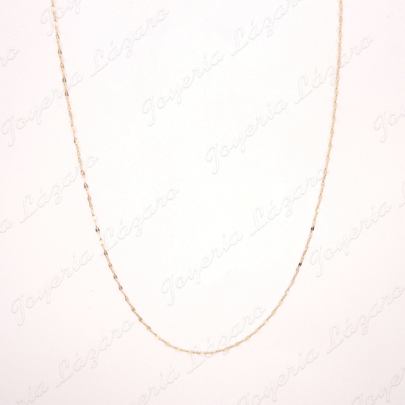 CADENA 50 CM. ORO 18KT OCASION SUPER LIGERA DISEÑO                                                  