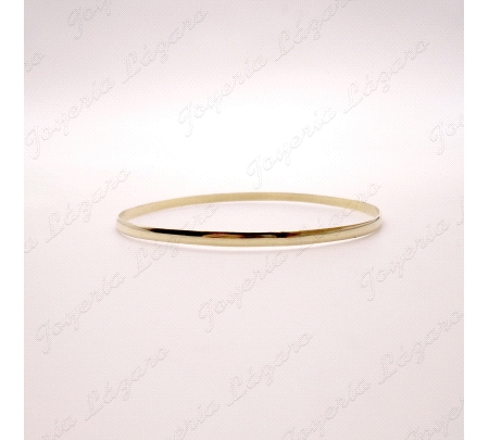 PULSERA 1/2 CAÑA ORO 18KT OCASION 3mmx68 interior