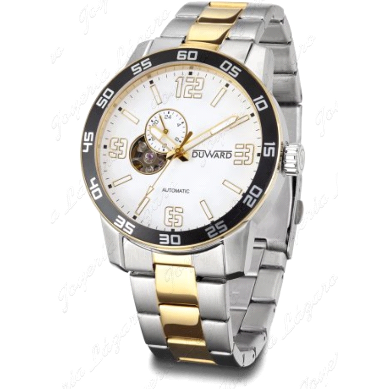 DUWARD RELOJ CABALLERO BICOLOR SPORT SNOW AUTOMATICO                                                