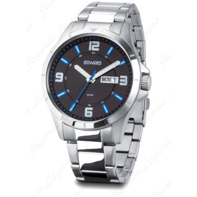 DUWARD RELOJ CABALLERO ACERO SPORT DESERT ESF. NEGRA                                                