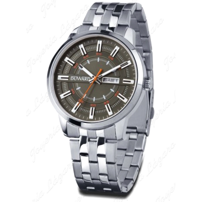 DUWARD RELOJ CABALLERO ACERO SPORT BLIZZARD ESF. VERDE MILITAR                                      