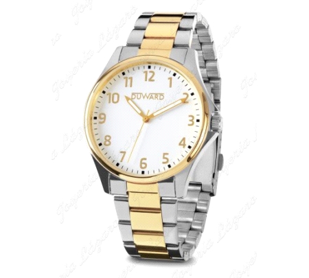 DUWARD RELOJ CABALLERO ACERO BICOLOR ELEGANCE STIVOLL