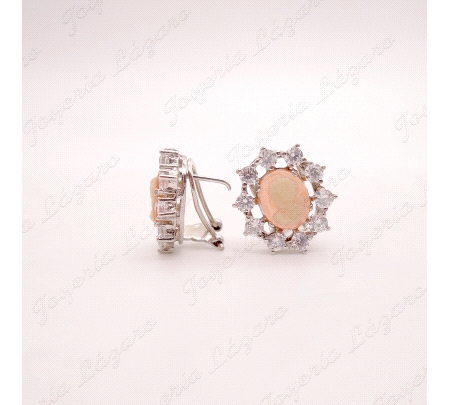 PEND. PLATA CHAPADA PLATINO CAMAFEO+CIRCONITA C. OMEGA