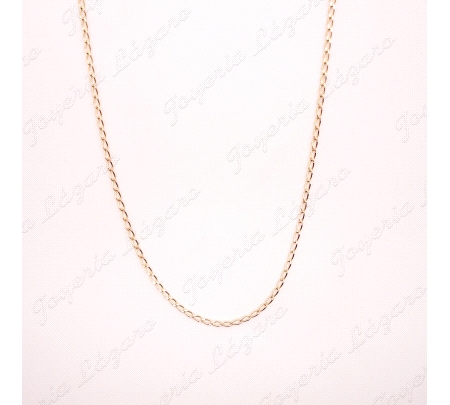 CADENA 55 CM. ORO 18 KTS BARBADA