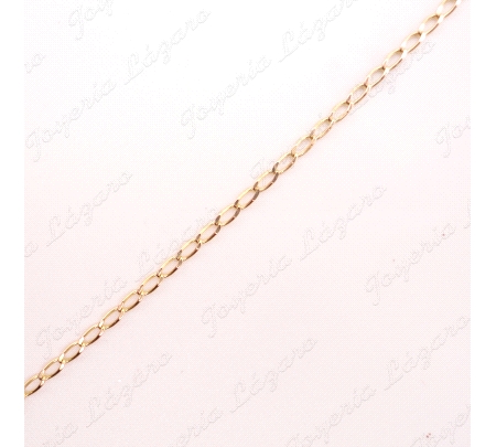 CADENA 55 CM. ORO 18 KTS BARBADA