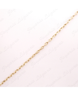 CADENA 60 CM. ORO 18KT OCASION FORZADA LIGERA 1MM                                                   